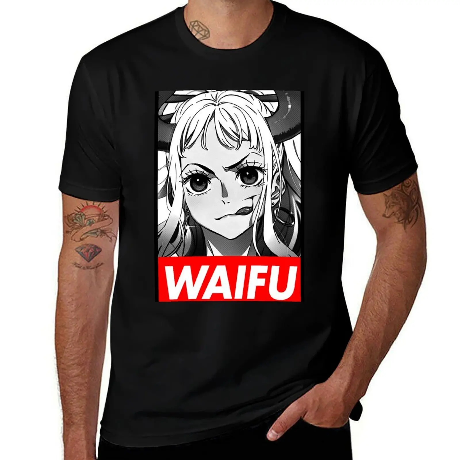 

Waifu Yamato Face T-Shirt tshirts personalised graphics plus size clothes sublime tee shirts for men