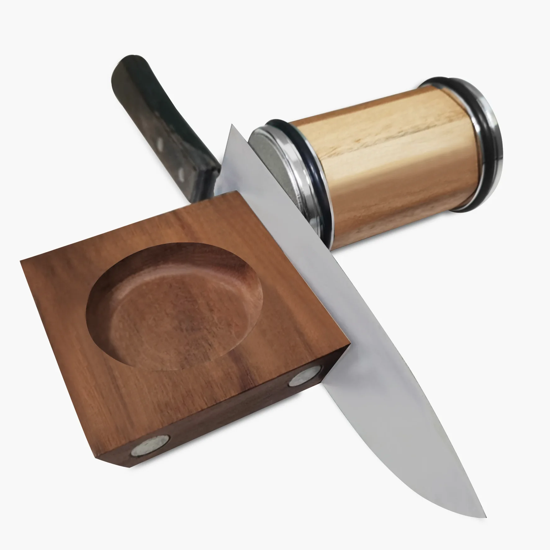 磁気ナイフシャープナー ローリングダイヤモンドセラミックナイフシャープナー