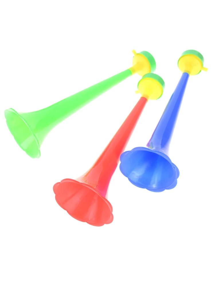 1 Trompeta Infantil para Estadio de Fútbol, Corneta de Animación, Vuvuzela, Bola de Fútbol, Artículos de Animación