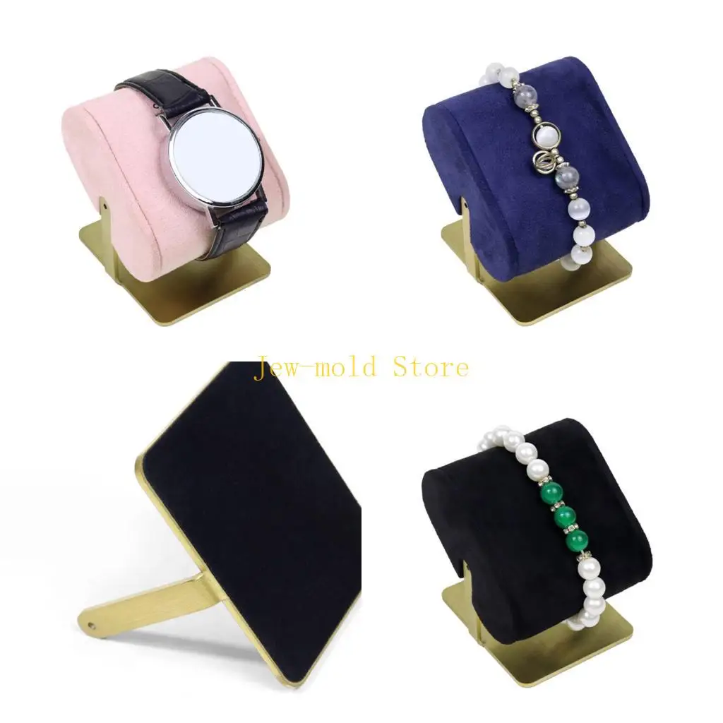 

C71B Многоцветные бархаты Display Stand для ювелирных изделий часов браслеты украшения комода