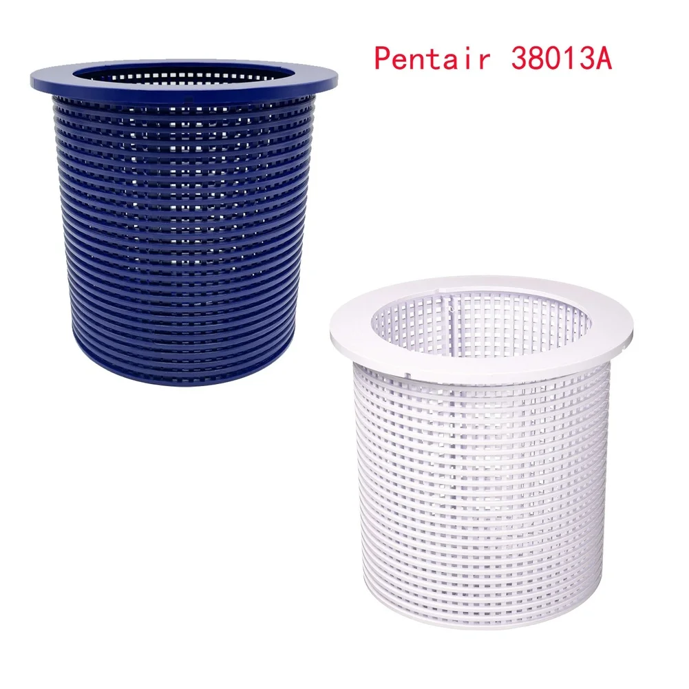 Replacement Filter Basket R38013A Skimmer Parts For Pentair Pool Cleaning ABS Plastic Blue White 21x20CM Repair Tool Accessory
