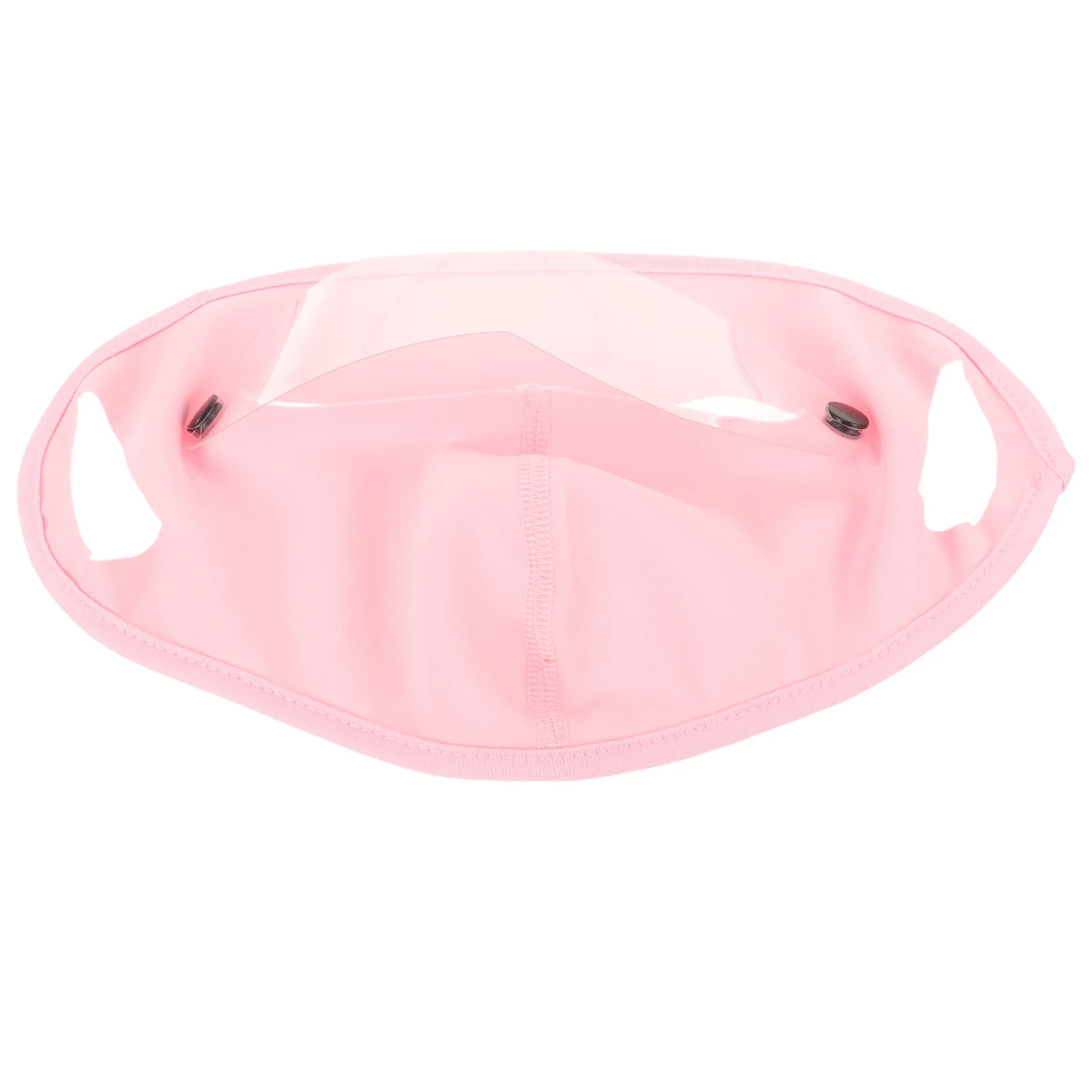 

1pcs Sun Protection Face Mask Summer Ice Silk Breathable Washable Uv Dust Proof Face Cover For Women One Size Pink Cycling Mask