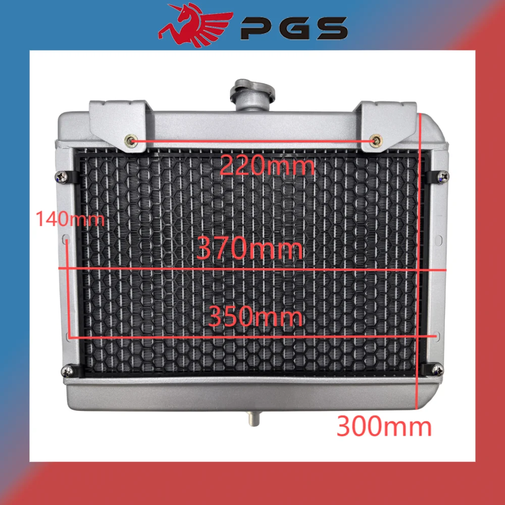 Original Water Tank Radiator For CF ATV C-F MOTO ATV 450 500 600 Rancher 500 550 CF625 X6 600 625 GOES500 QUAD 9010-180100-1000