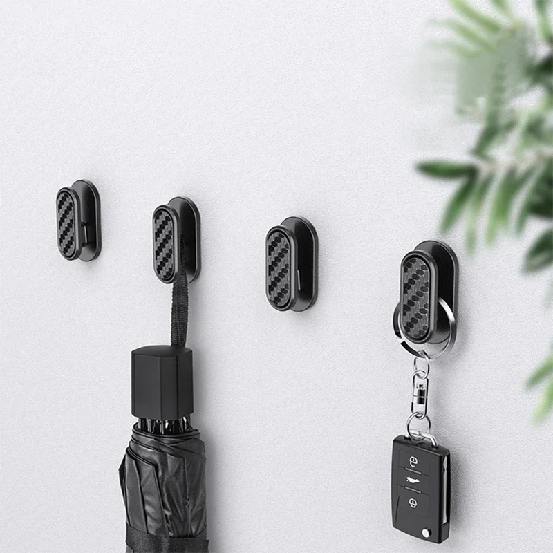 4-20pcs Car Invisible Mini Hooks Self-Adhesive Dashboard Wall Hanging Hook Auto Backseat Hangers For Keys,Mask,Earphone,Cable
