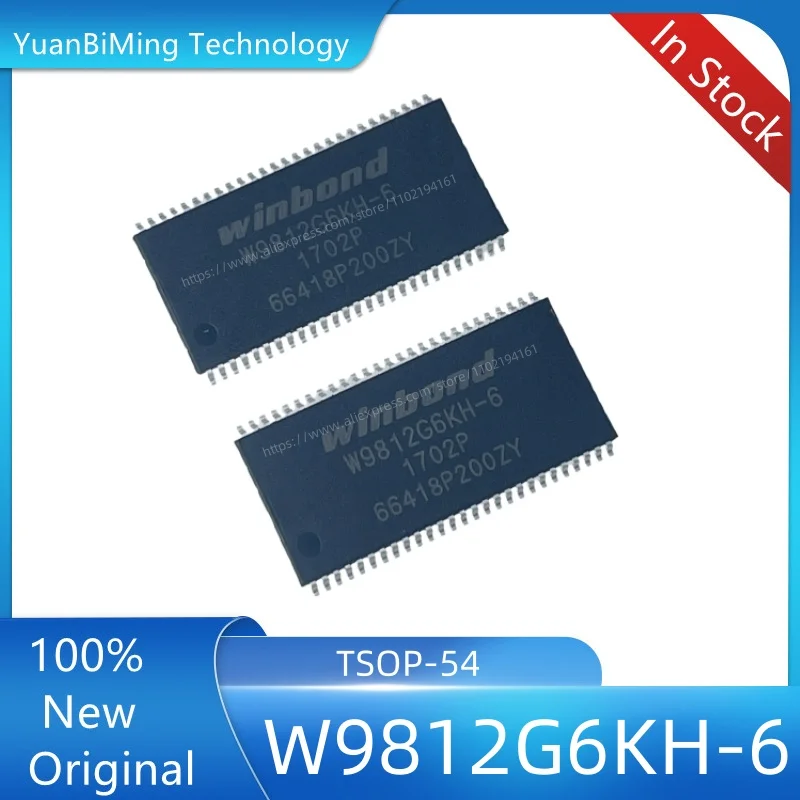 10pcs/lot  W9812G6KH-6 TSOP-54 100% New Original in stock