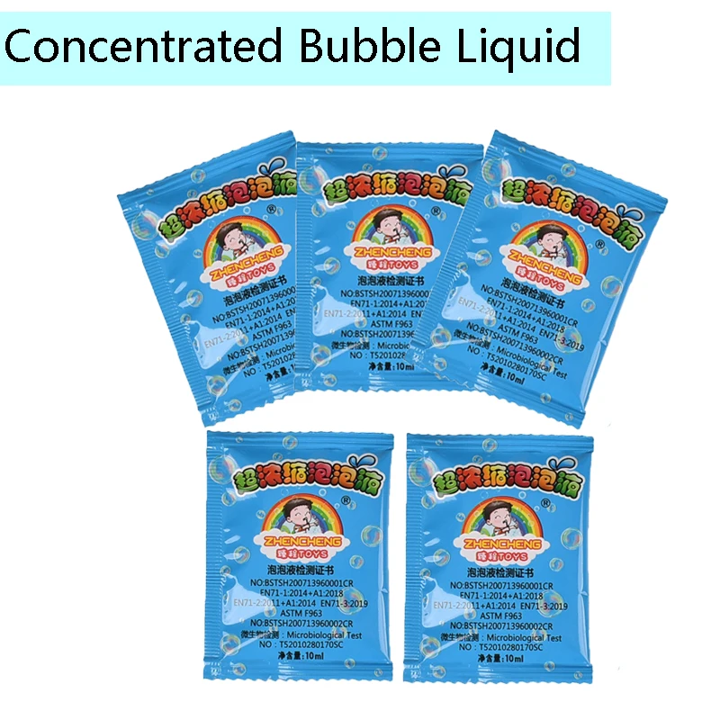 2 Pieces Bubble Water Bubble Concentrated Liquid Soap Bubbles Machine Supplemental Fluid Water Toy Soap Water