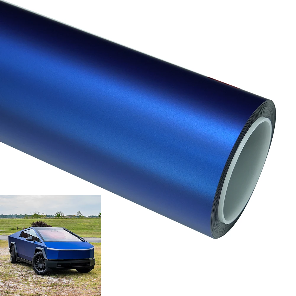 

Уникальная атласная жидкая металлическая синяя упаковка из ТПУ, виниловая наклейка, цвет против царапин, PPF