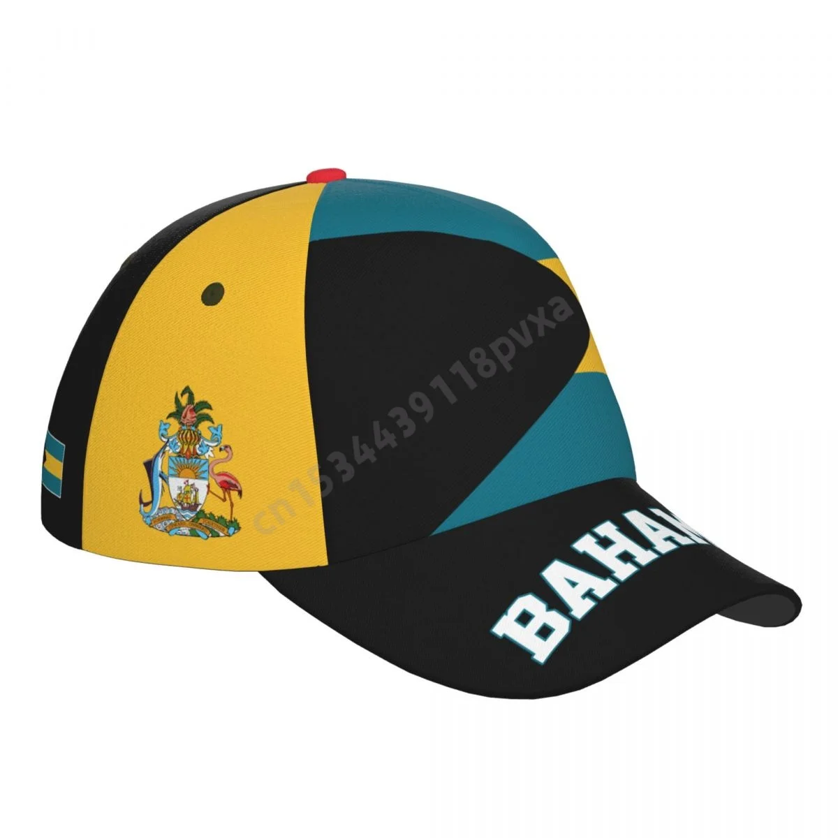 Bahamas Flag Bahamian Adult Baseball Cap Patriotic Hat for Baseball Soccer Fans Men Women