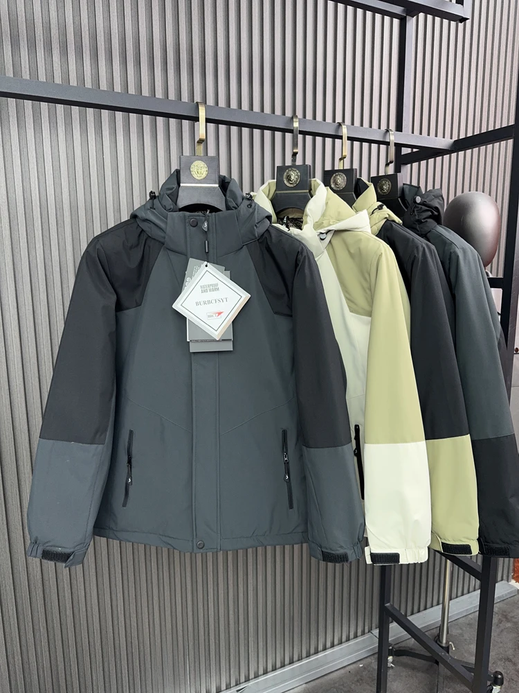 

Svip Xiong 3600 Men's Casual Outdoor Cotton Jaet Windproof Warmth Hooded down Filled Vest Stand Fit Faion Urban Sle