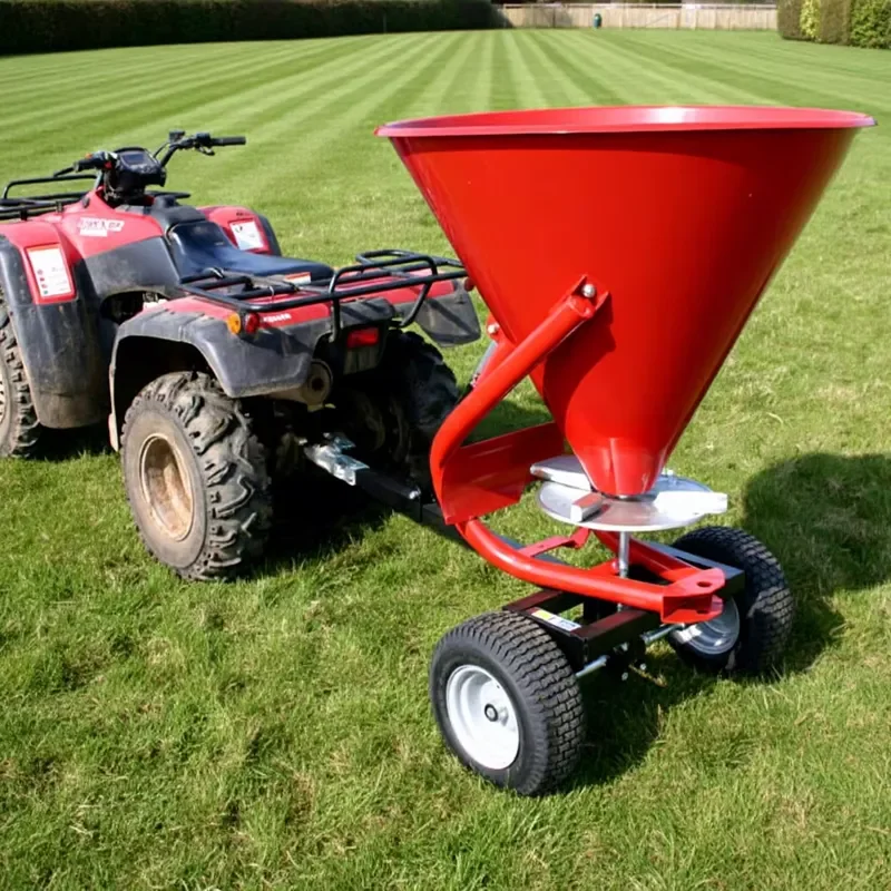 Heavy Duty PTO Driven Seed and Fertilizer Spreader Designed for Efficient Pasture and Farmland Use