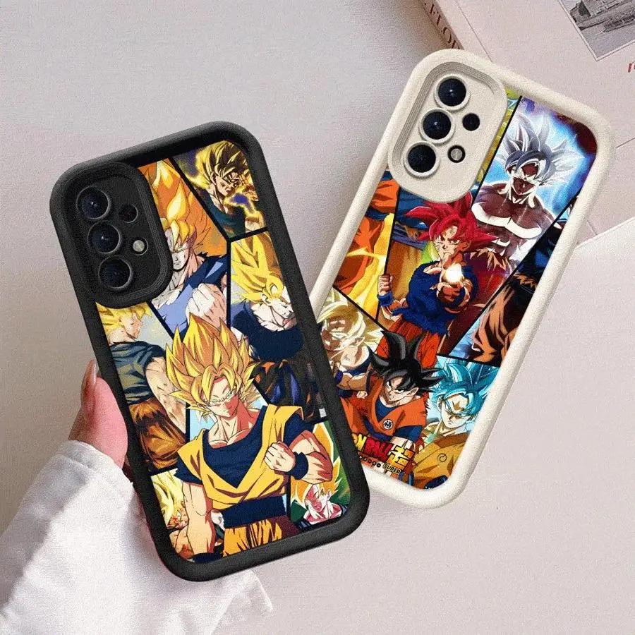 حافظة لهاتف سامسونج جالاكسي A32 A56 A33 A34 A36 A23 A12 A24 A13 A26 A22 A14 A16 غطاء ناعم لعبة دراغون بول جوكو