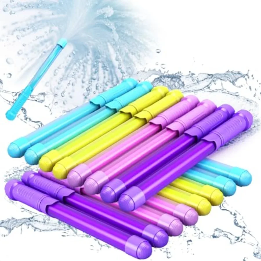 

12 Pack Water Soaker Bulk er Water Blaster Soaker Gun Set Shoot Up to 40 Feet Adults Outdoor er Blaster Water Guns for Age 3458
