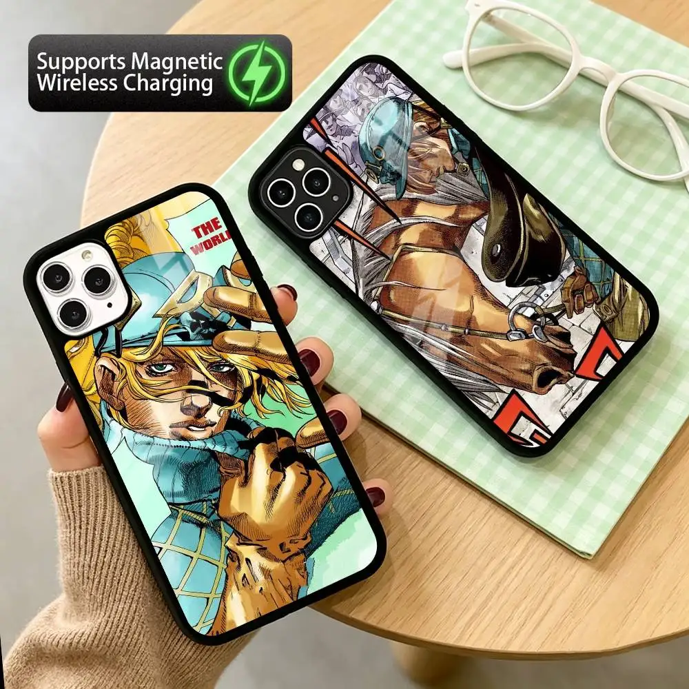 SBR JOJO7 d-Diego Brando Phone Case For iPhone17,16,15,14,13,12,11 Plus,Pro Supports Magnetic Wireless Charging
