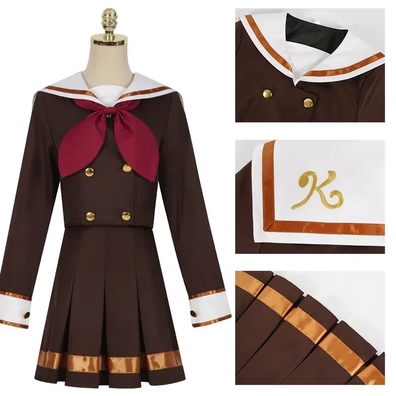 Kumiko Oumae Reina Cosplay Costume Wig Anime Sound! Euphonium 3 School Uniform Halloween Party for Women