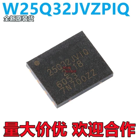 

1PCS New Original W25Q32JVZPIQ W25Q32JVIQ WSON-83V 32M-bit Serial Flash Memory Chip