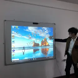 220 Inch All In One Portable Lcd Display Touch Electronic Digital Smart Class Board Interactive Whiteboard Short Throw