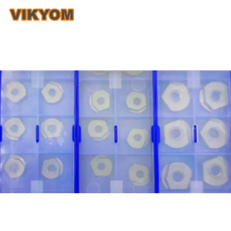 10 шт. YBG252 ZOHX1604-GF CNC карбидные вставки с шаровой головкой для нержавеющей стали