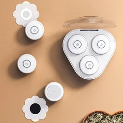 Elektrische Moxibustion Tool Rookloze Intelligente Snelle Warmte Professionele 3 Versnellingen Draagbare Massager Verlichten Vermoeidheid W/3 Hoofden