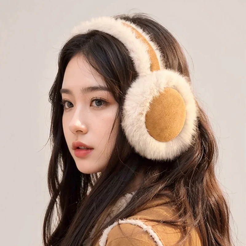 

Классические модные наушники унисекс, теплые наушники, зимние спортивные наушники на открытом воздухе для женщин, защитные наушники, наушники