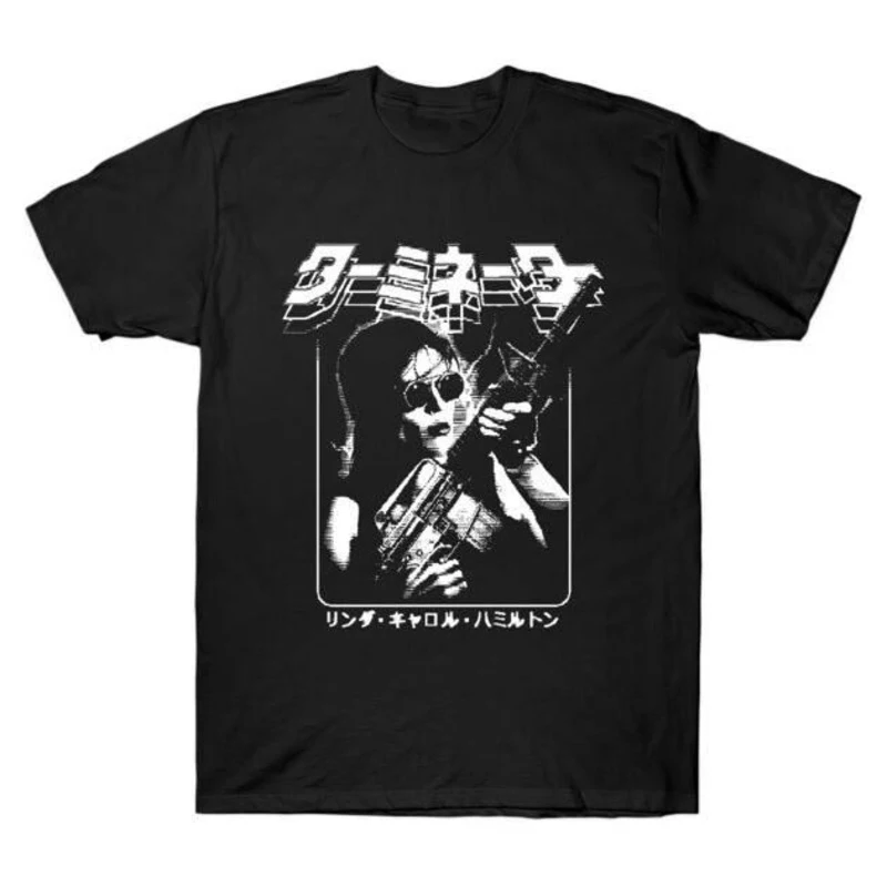 

Retro sci fi Terminator Gift T Shirt 0614 Judgement Day Sarah Connor Graphic clothes US Size tops S-6XL