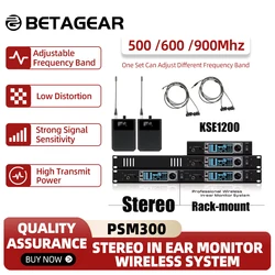 Betagear Stereo In Ear Monitor Wireless System PSM300 P3RA Stage Monitor Sistema Inalambrico Inear Wireless IEM Body Pack PSM900