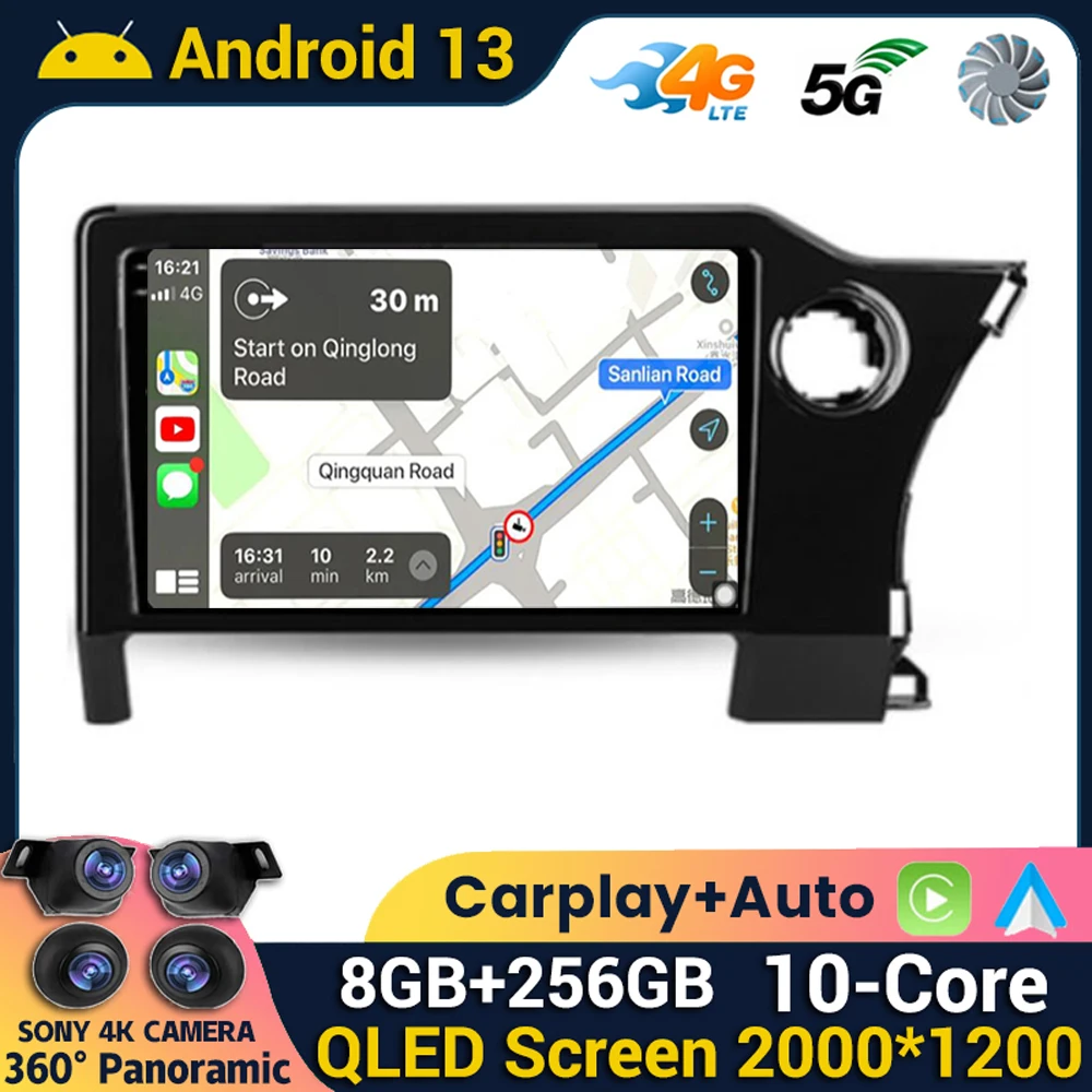 

Android 13 Carplay Auto For Toyota Noah 4 R90 2022 - 2023 Right hand driver Car Radio Multimedia Video Player Navigation GPS DSP