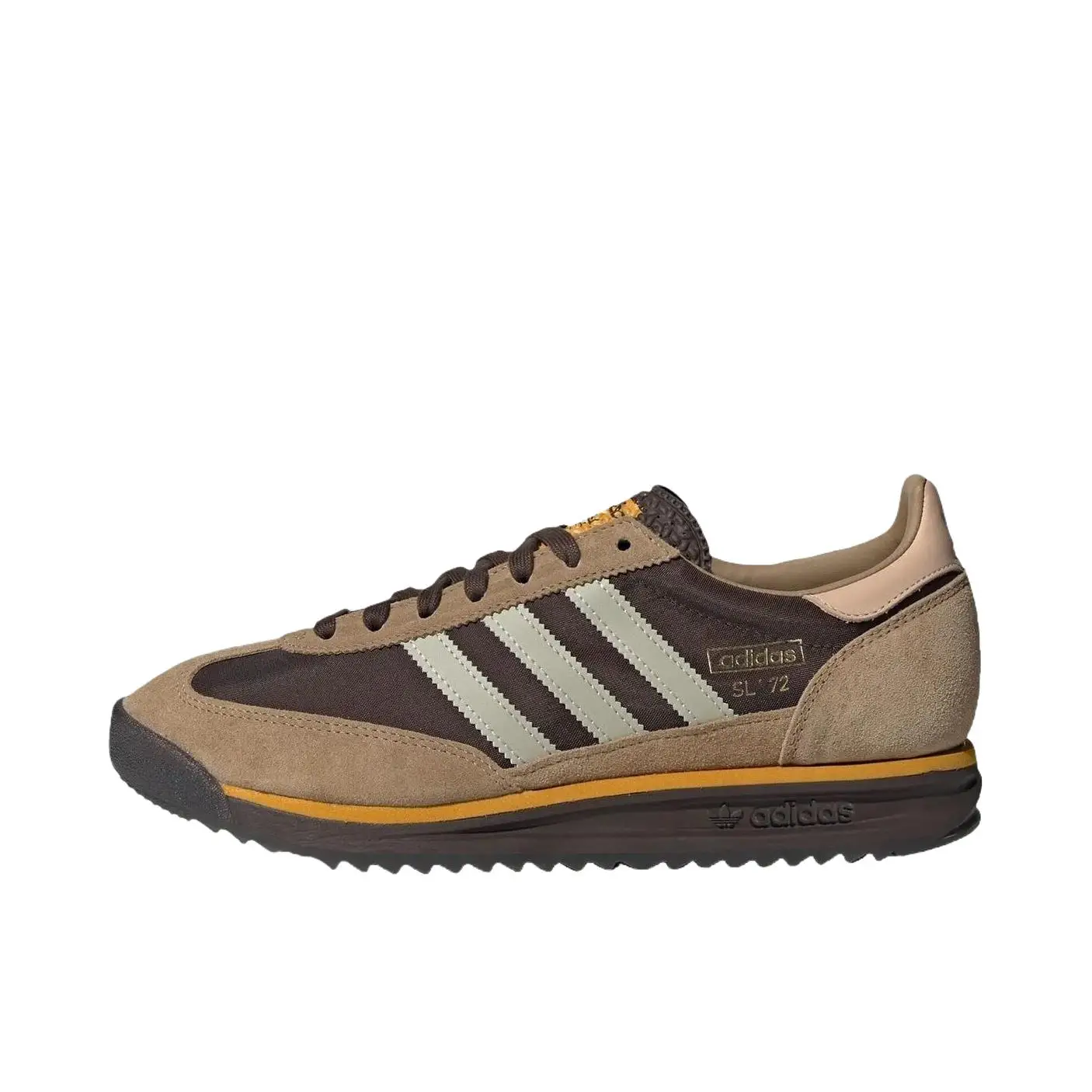 

Adidas Originals SL 72, женские и мужские коричневые, зеленые, черные, противоскользящие, износостойкие, дышащие, немецкие тренировочные туфли, IG4645