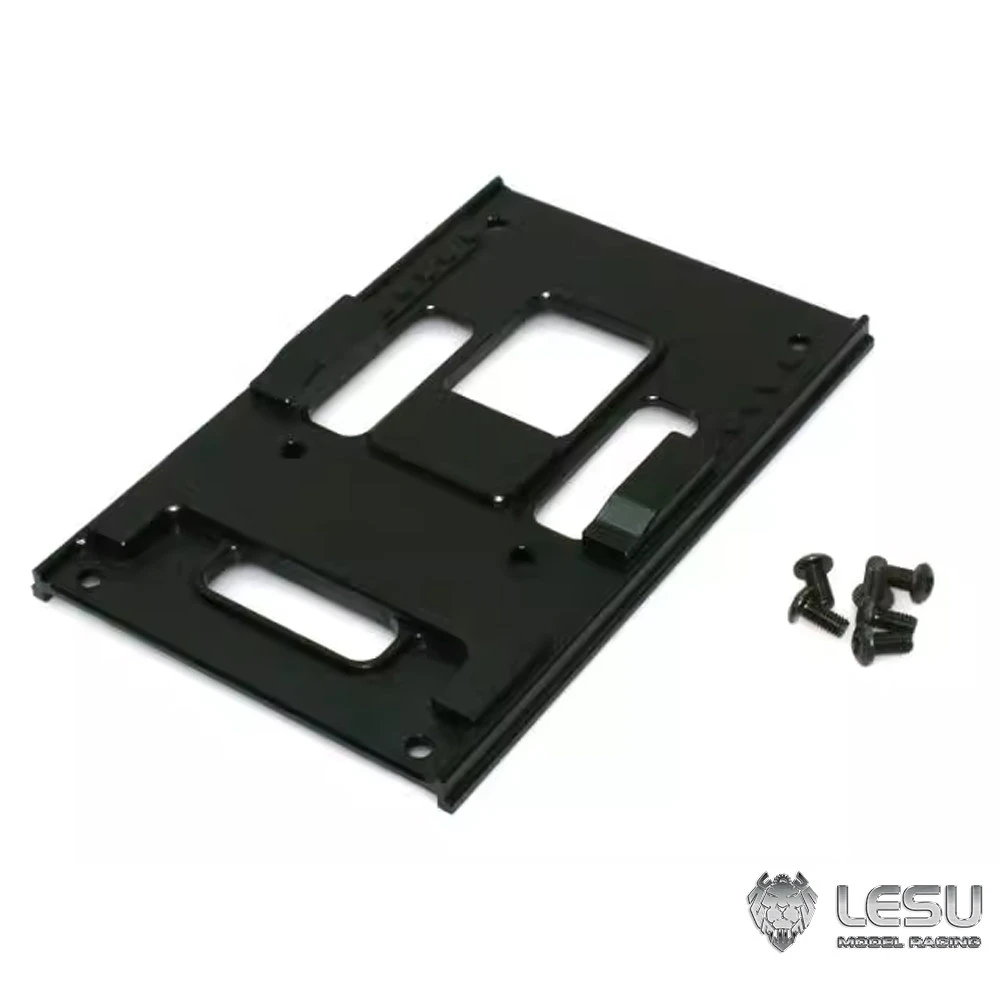 RC LESU 1/14 Metall-Traktionsbasis-Halterung Ersatzteil für Tamiya Hydraulikbagger, Lader, Muldenkipper für SCANIA MAN Tripper DIY-Teile – Detail 1