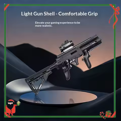 XGUN lightweight game controller shell, precise aiming external gun skin, Bluetooth controller shell suitable for Switch/PC/PS4