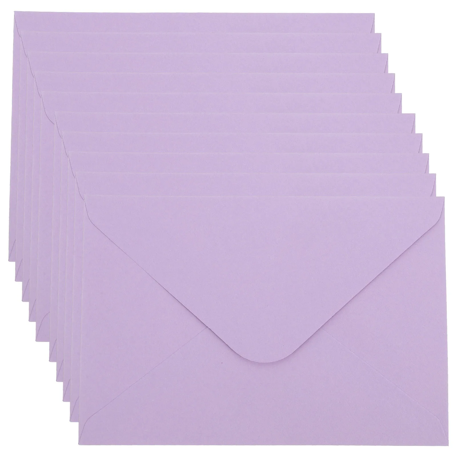 

50pcs Invitation Envelopes Wedding Letter Greeting Cards Lavender Small Paper Blank Envelope Party Students Wrap Envelopes Card