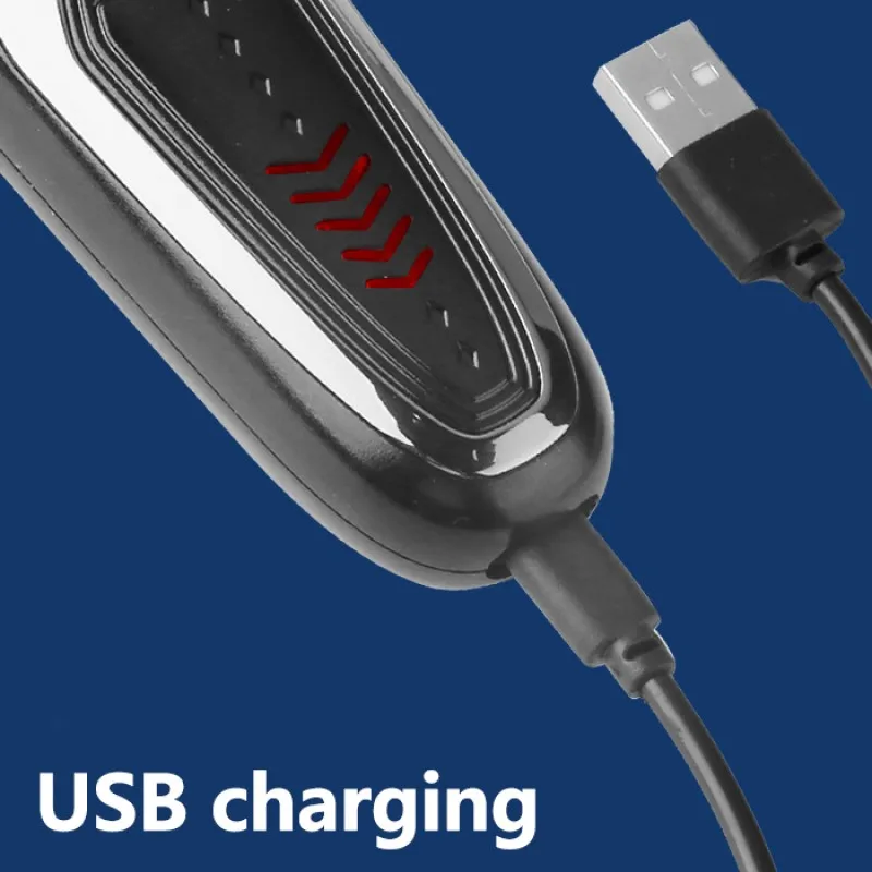 Kemei-男性用の充電式電気かみそり,体,鼻,耳,顔用の電気シェーバー