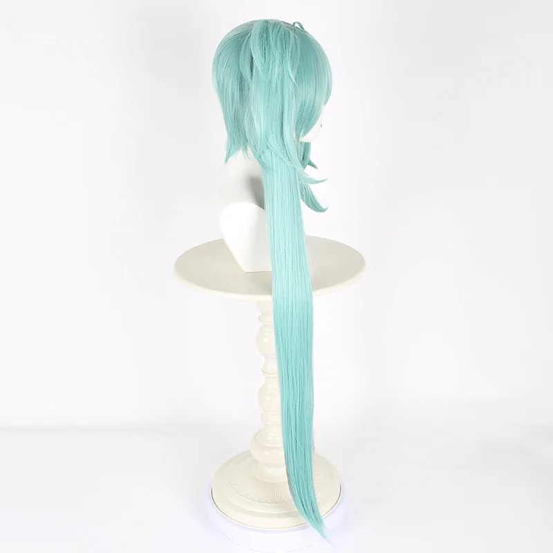 شعر مستعار صناعي طويل على شكل ذيل حصان، مشبك علوي طبيعي على قطعة الشعر، ملحقات ألياف مقاومة للحرارة للحفلات #2