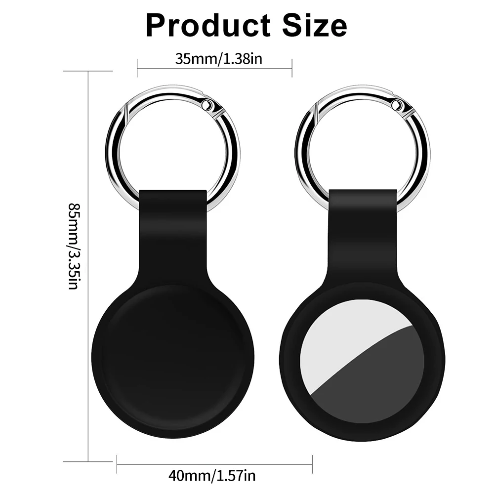 

Водонепроницаемый силиконовый защитный чехол для Airtags, противоударный защитный чехол, полная защита кожи для Apple Airtags