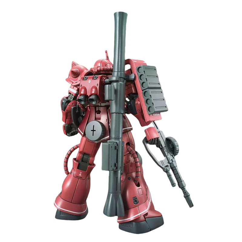 Bandai Original Anime GUNDAM Modèle HG GTO MS-06S ZAKU Ⅱ Red Comet Ver. Jouets figurines pour enfants