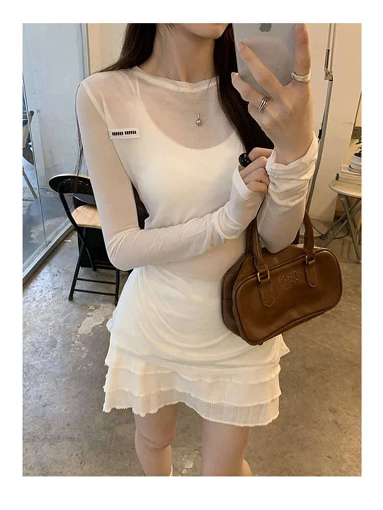 Autumn Women T Shirt T-Shirt Woman Clothes Tops Tshirt Female Crop Top Tees Y2k Para Mujer Ropa De Mujer Roupas Feminina Traf image 2