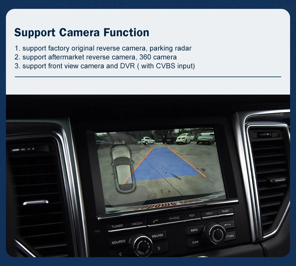 Road Top Kabelloses CarPlay für Porsche Macan Cayman Cayenne Panamera PCM3.1 Android Auto Mirror Link AirPlay Auto-Zubehör – Detail 14