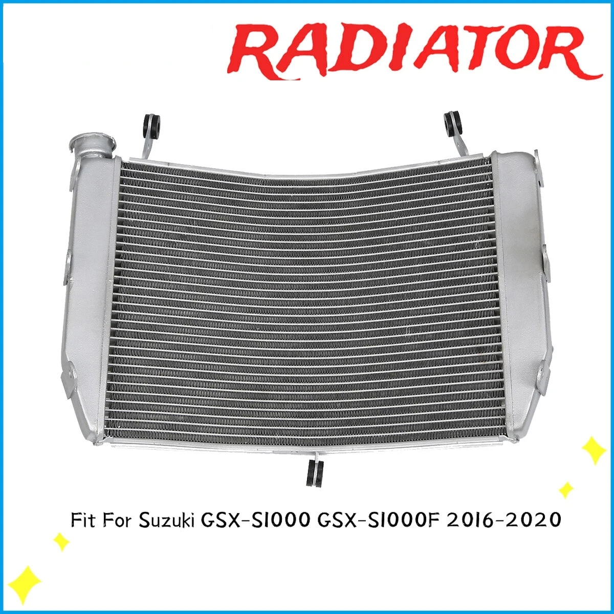 Radiator Cooling Cooler Fit For Suzuki GSXS1000 GSXS1000F GSX-S1000F 2016-2020