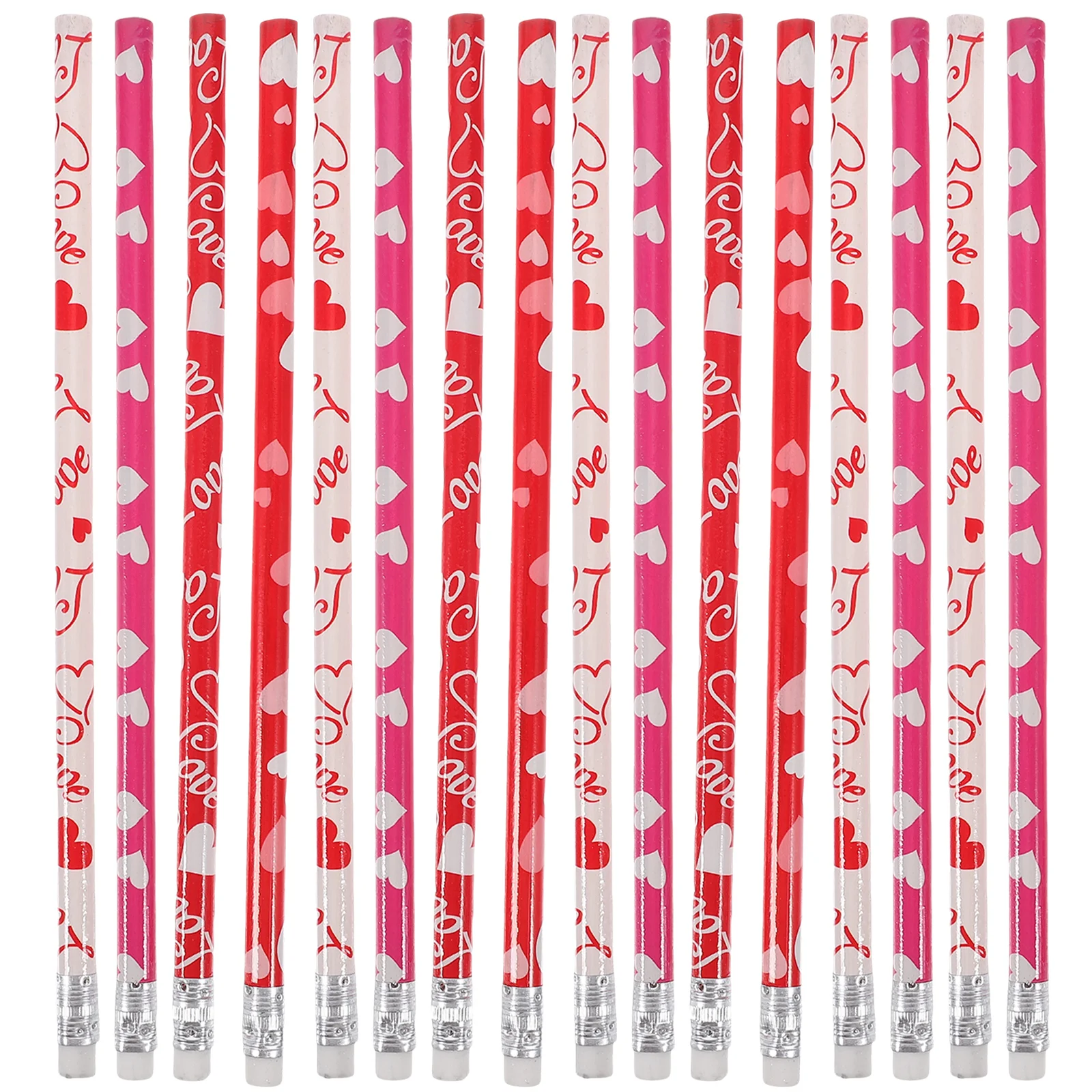 

50 Pcs Pencils for Kids Valentine's Day Drawing Portable Graphite Multi-function Funny Sketch Child Student