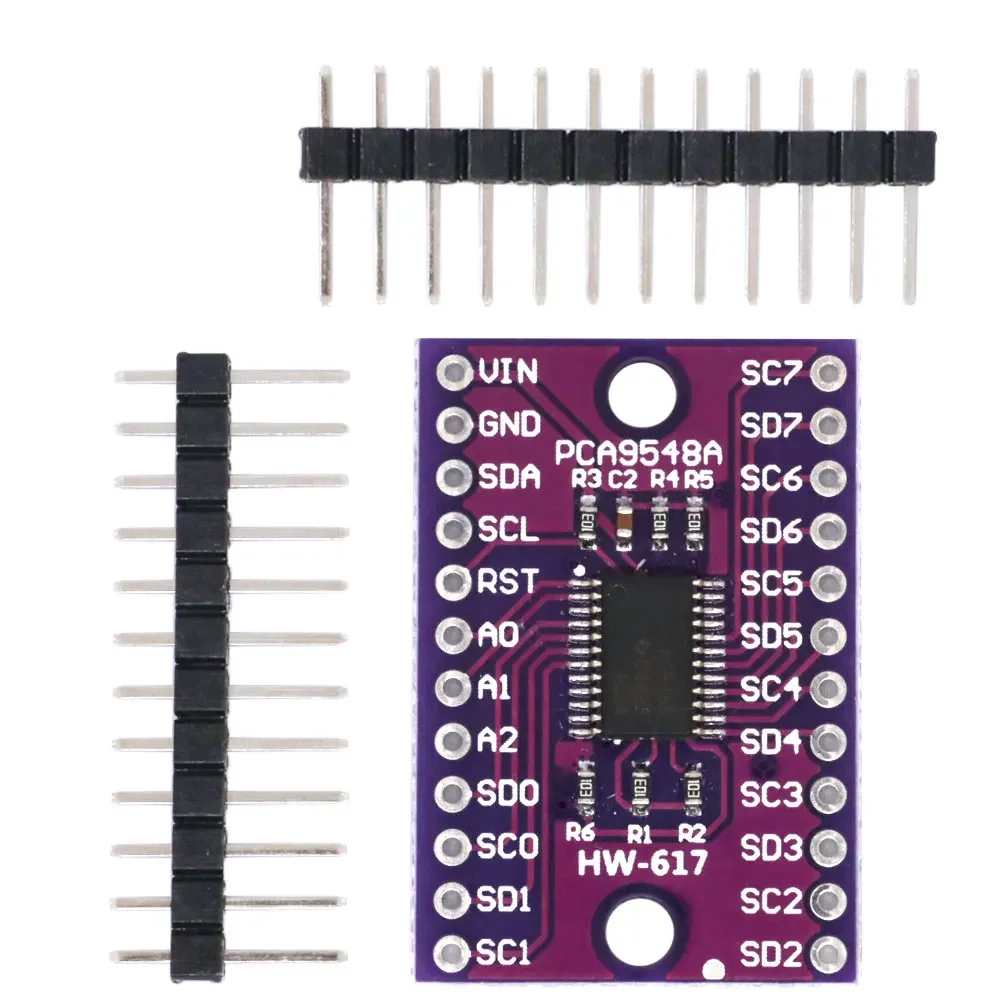 TCA9548A I2C 1-to-8 Multiplexer Expansion Module – 8-Channel I2C Development Board for Arduino/Raspberry Pi