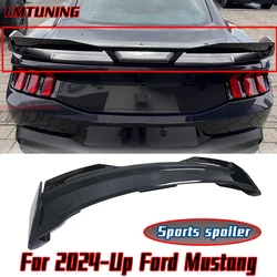 GTD HP 스포일러 ABS 블랙, S650 포드 머스탱 2024-2025 핸들링 패키지, 다크 호스 자동차 리어 트렁크 스포일러 스플리터 액세서리