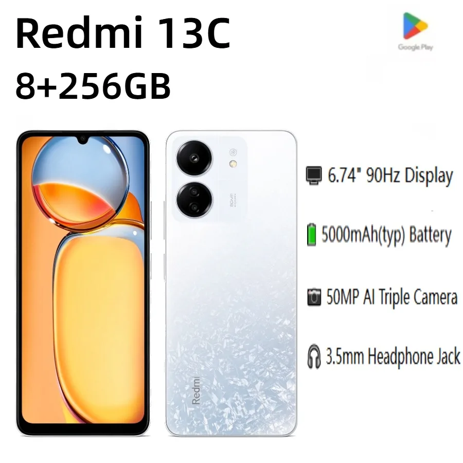 2026 New Redmi 13C 4G Global Edition Smartphone,6.74