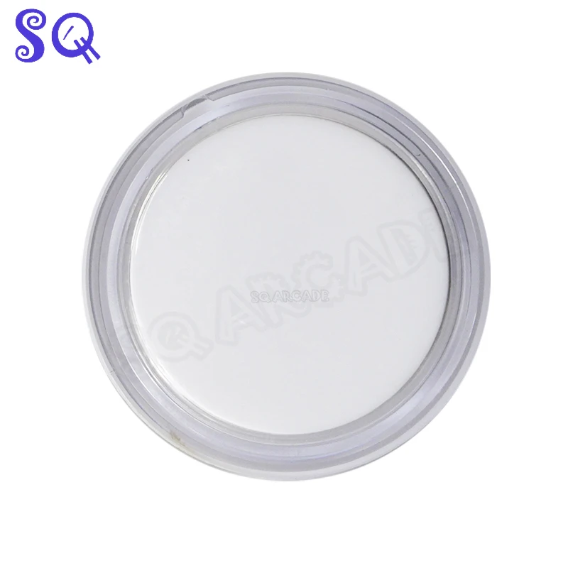 63mm Button LED Light Full Transparent Flat Button Arcade Game Button Switch Micro and LED