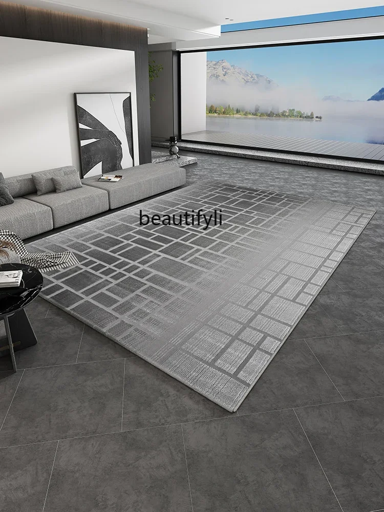 Living room carpet Modern simple light luxury coffee table floor mat Premium bedroom office carpet