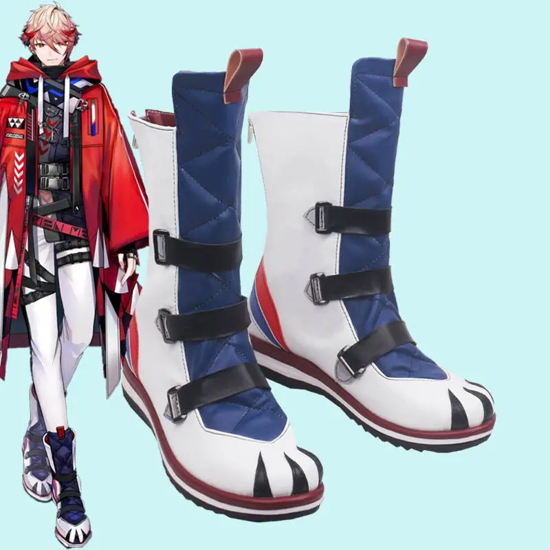 

Обувь для косплея Vtuber Nijisanji VOLTACTION Seraph Dazzlegarden, аксессуары для вечеринки на Хэллоуин, изготовленные на заказ