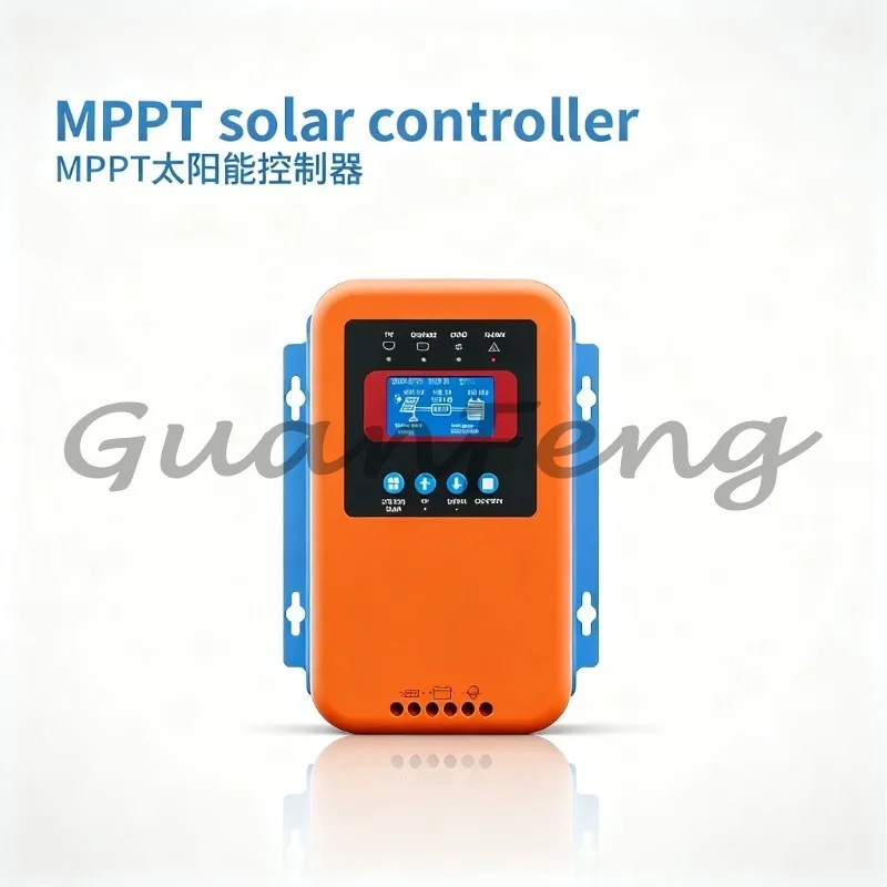 WiFi MPPT Solar Controller, 60A 80A 100A High-efficiency Photovoltaic Regulator, Strong Heat Dissipation Capacity