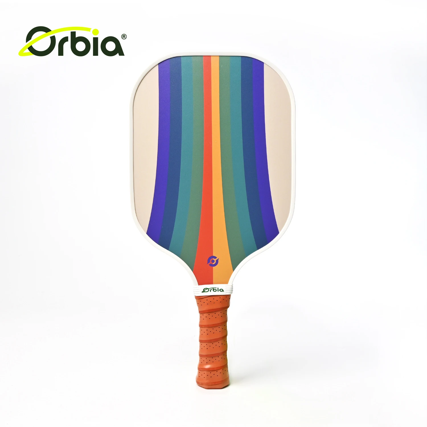 

Orbia Pickleball Paddle With Rainbow Color Glass Fiber Pickleball Racket Honeycomb Core Durable Surface Pickleball Paddle