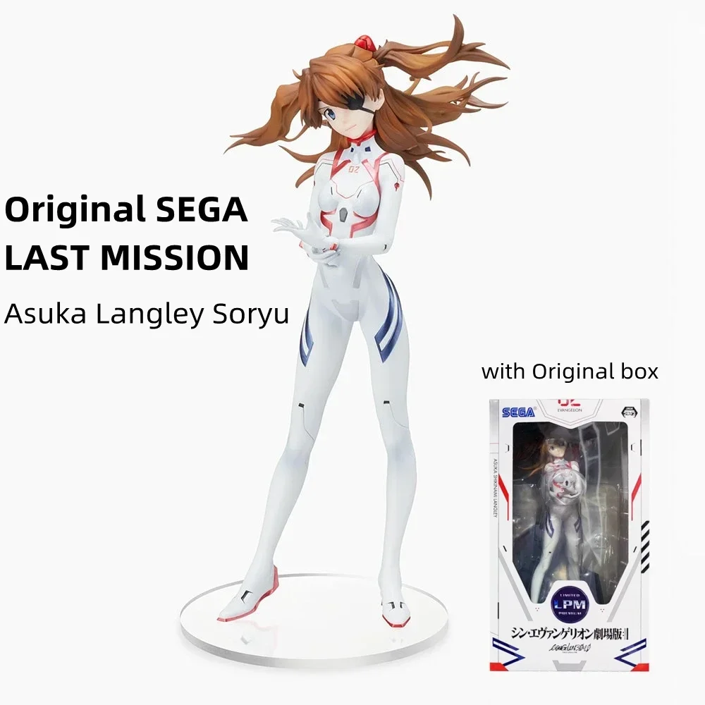 SEGA EVANGELION EVA Asuka Langley Makinami Last Mission no Action Figure Anime Toys Collectible Model LPM Limited Premuim Statue