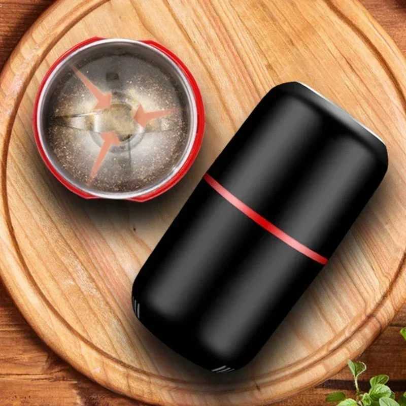 Large Capacity Electric Herb and Tobacco Grinder, Powerful Motor, Stainless Steel Blades, Spice Herb, Coffee, Office, Home