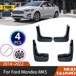 Anti-splash Mud Flap Car Mudguard For Ford Mondeo Fusion MK5 2013~2022 2020 Car Mudguards Guard Splash Flap Fender Accessories