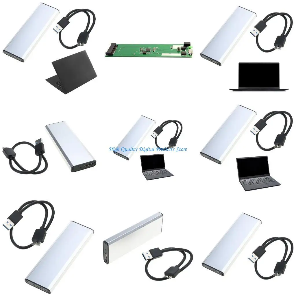 

U2JE High Speed ​​Adapter USB к SSD CADE DISK CASE без усилий